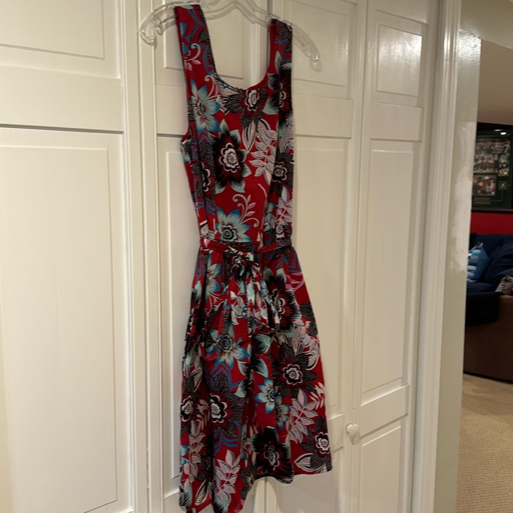 Light and packable fit and flare sundress